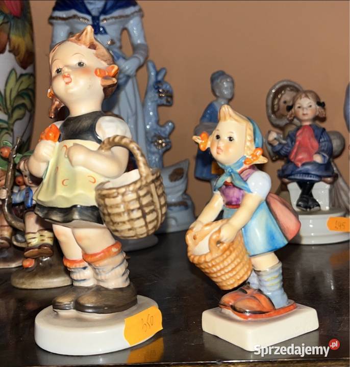 Dziewczynka mała z koszyczkiem Figurka Goebel Gdańsk sprzedam