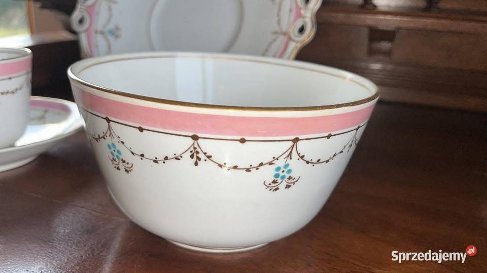 Patera ze złotymi kokardkami 3436 Różowy pasek pomorskie Gdańsk