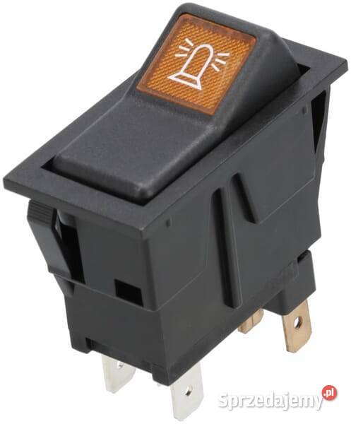 Przełącznik kołyskowy I0 offon 12V 2pin lampa małopolskie Kamionna