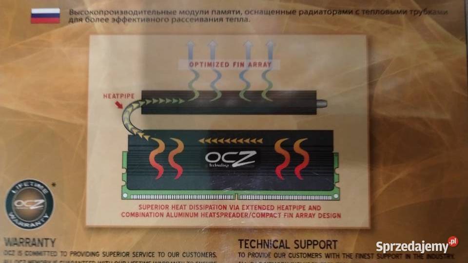 OCZ Reaper HPC DIMM ddr2 4GB 2x2GB 1066MHz CL5 DDR2 Pamięci Rzeszów