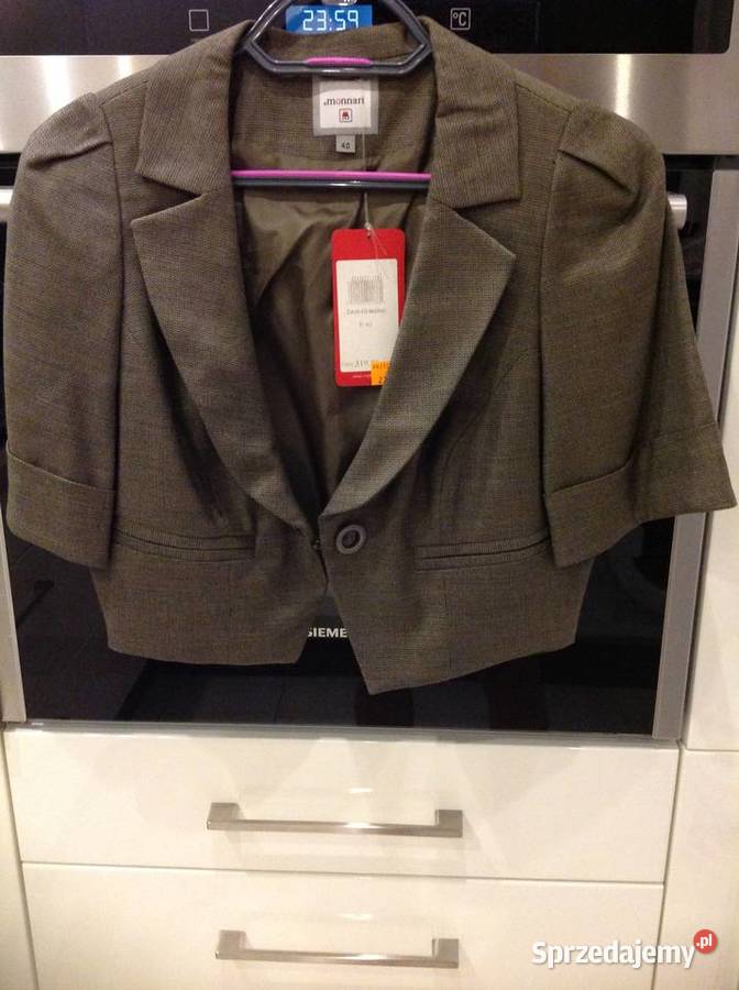 Krótki Żakiet Narzutka damska MONNARI S NOWY