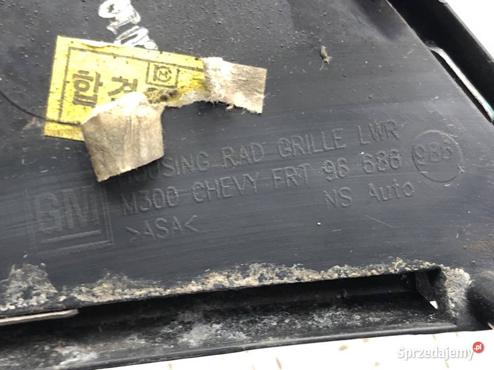 ATRAPA GRILL CHEVROLET SPARK III 96686986 osobowe Motoryzacja podkarpackie