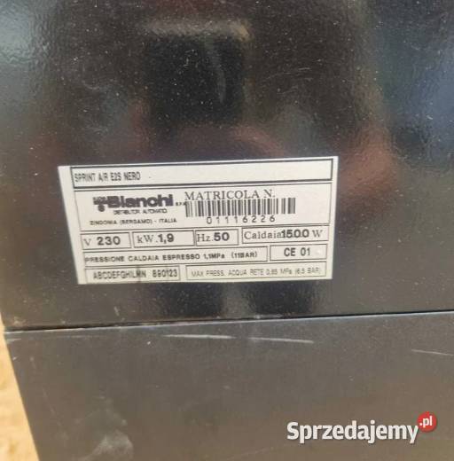 ekspres saeco phedra sprint ar e2s nero na Pozostałe