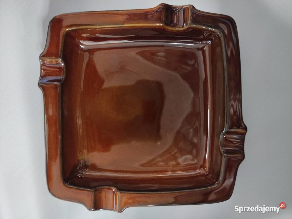 Popielnica duża porcelit PRL Białystok sprzedam