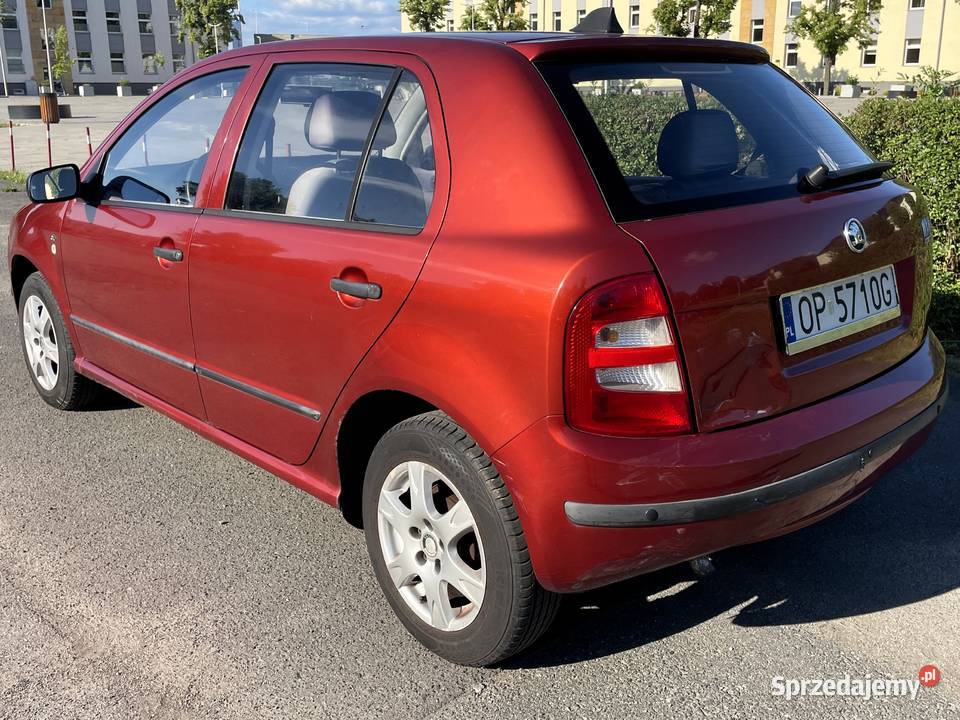 Skoda Fabia 2001 14 MPI benzyna powypadkowe