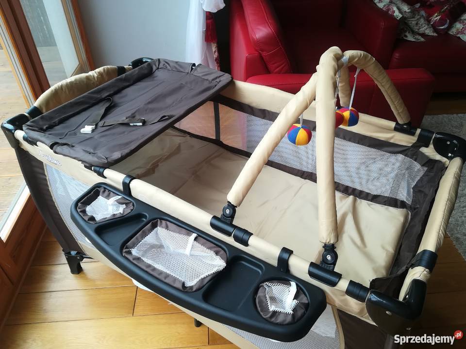 Łóżeczko turystyczne kojec niemowląt Moolino