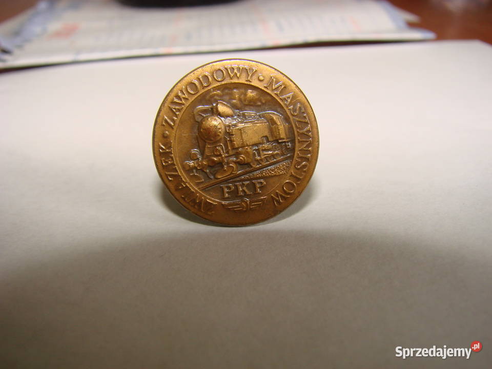 Związek Zawodowy Maszynistów PKP odznaka sprzedam