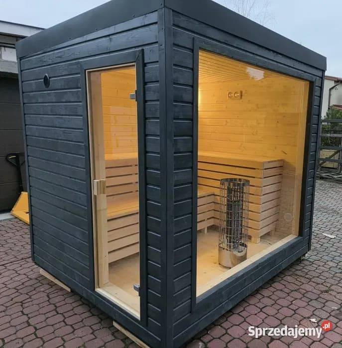 SAUNA OLAYA1 25x23 NA ZEWNĄTRZ OGRODOWA Wieliczka