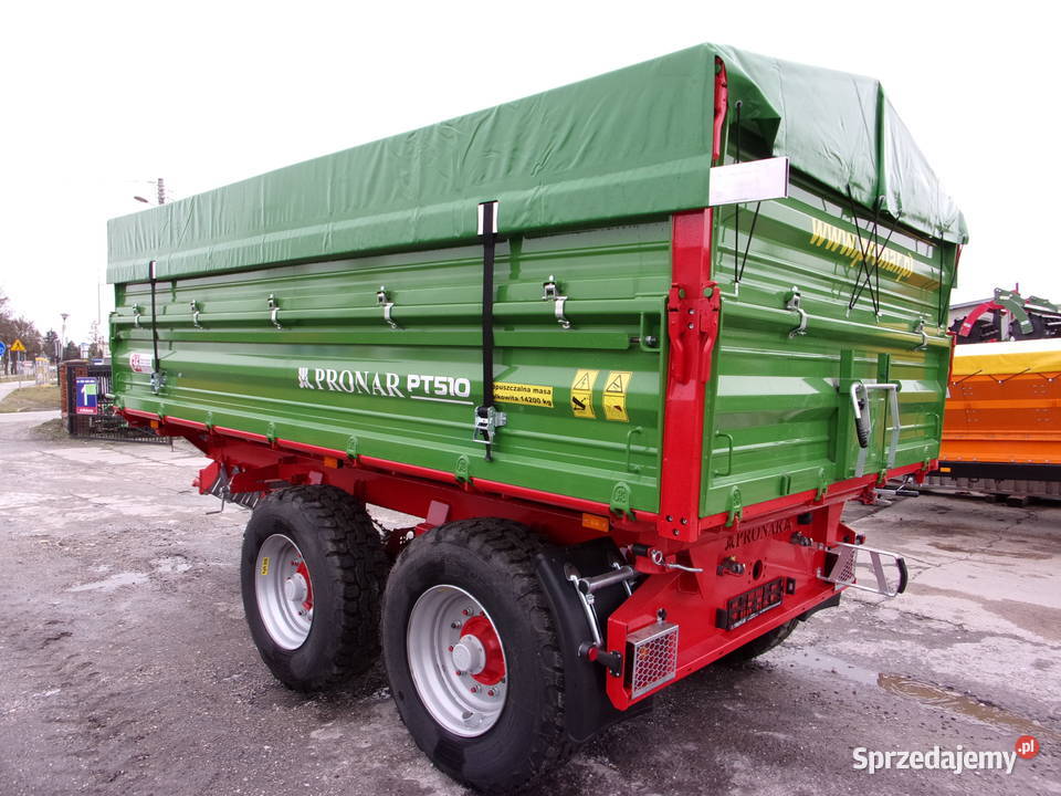 NOWA Przyczepa TANDEM paletowa PT510 PRONAR w łódzkie Opoczno