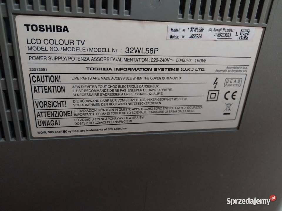 Telewizor Toshiba 32 cale