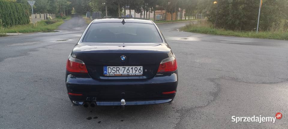 BMW e60 525i 25 benzyna z gazem aluminiowe felgi Środa Śląska