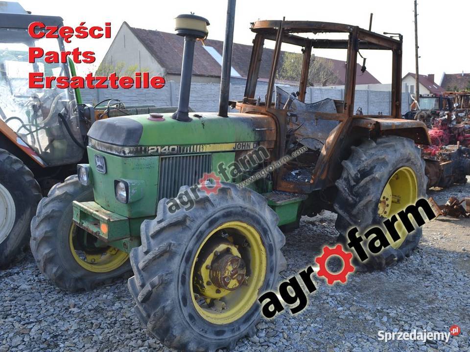 John Deere 2140 części skrzynia biegów silnik Pozostałe dolnośląskie Byków