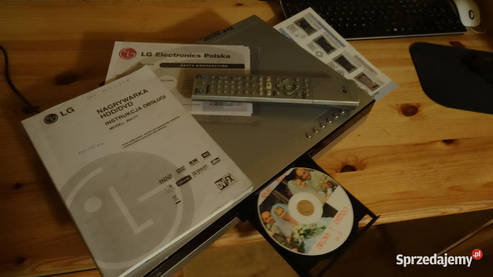 NAGRYWARKA DVD LG ELEKTRONICS RH 177 Pozostałe świętokrzyskie Pawłów