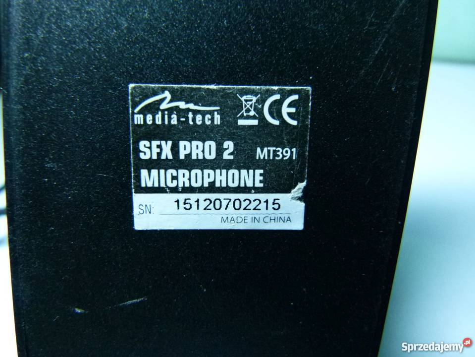 Mikrofon MediaTech SFX PRO 2 MT391 SPRAWNY Zamość
