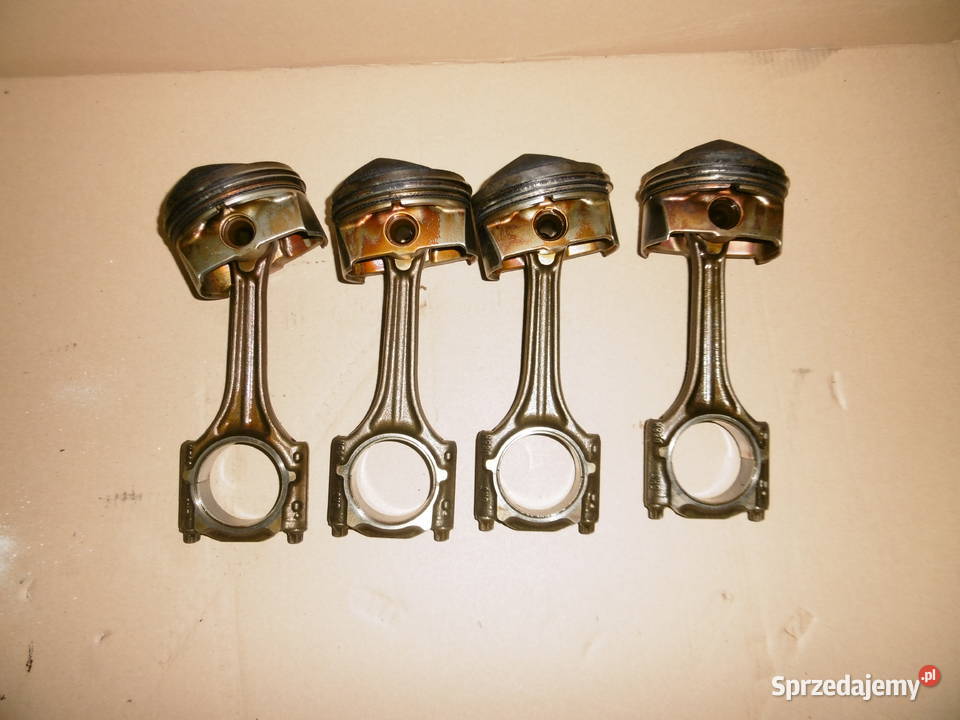 tłok tłoki korbowód silnika BHS 06BH vw passat