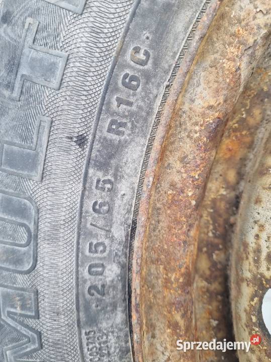 Renault Trafic II KOŁO ZAPASOWE Zapas 20565 R16C stalowe Rudka sprzedam