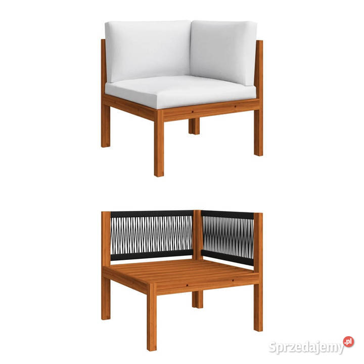4osobowa sofa ogrodowa z poduszkami lite drewno Warszawa sprzedam