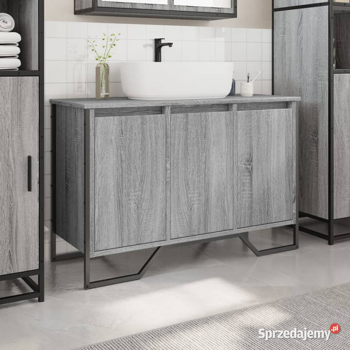 Szafka pod umywalkę szary dąb sonoma 91x35x60 Warszawa