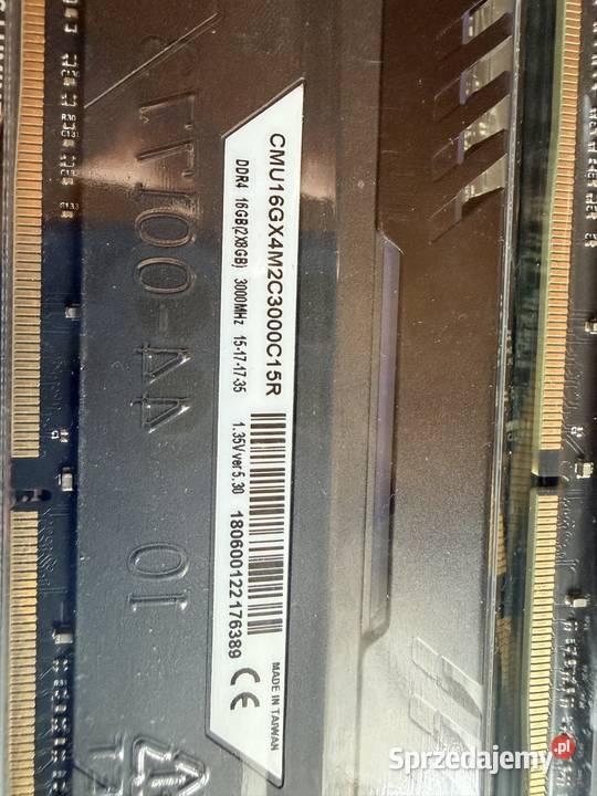 Pamięć RAM ddr4 16gb Radom sprzedam