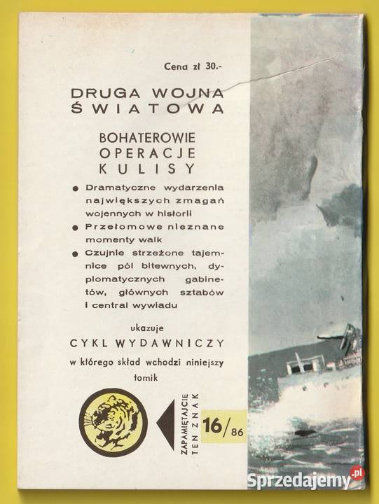 ŻÓŁTY TYGRYS ŚCIGACZE ATAKUJĄ 1986 Rok wydania 1986 Pozostałe Łódź