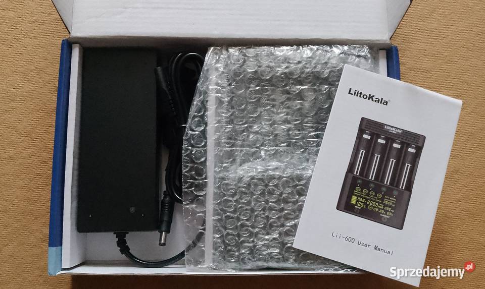 LiitoKala Lii600 ładowarka ogniw akumulatorków