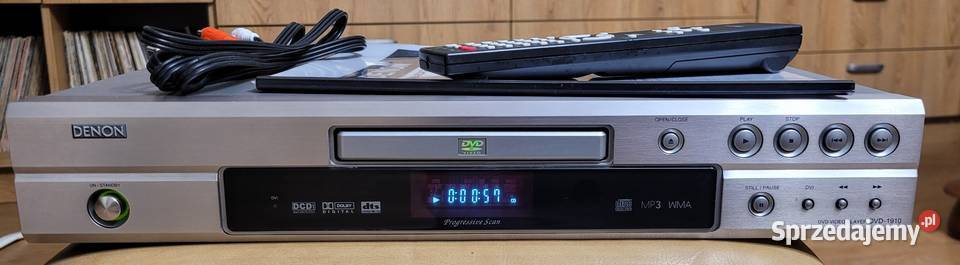 DENON DVD1910 odtwarzacz DVD CD MP3 WMA z Denon TV i Video