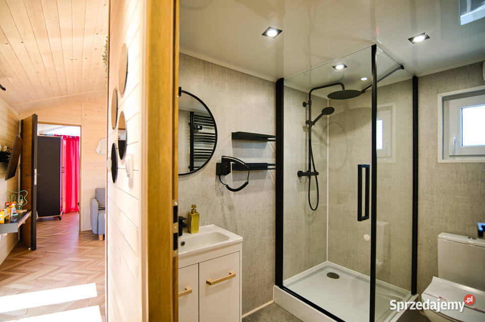 Domek na wynajem z prywatnym jacuzzi 45m2 Zator sprzedam