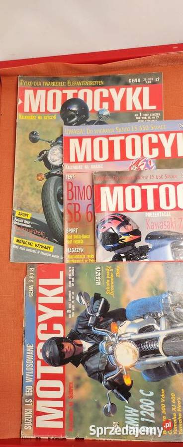 Czasopismo kolekcjonerskie motocykl 1997 śląskie
