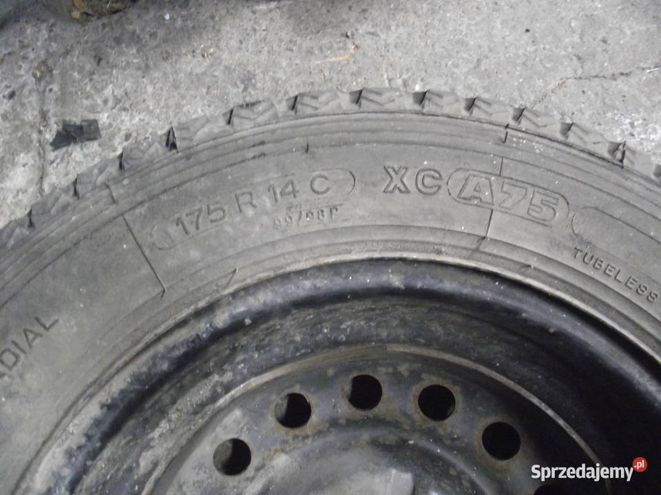 Opona Michelin 17575 R14 C na feldze do Nissana dostawcze dolnośląskie Wrocław