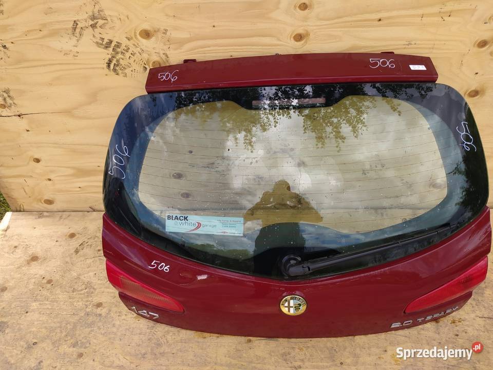 ALFA ROMEO 147 I FL HB KLAPA TYŁ VR 263 Klapy bagażnika Zbierkowo