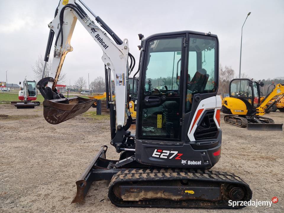 Minikoparka Bobcat E 27 Z 2022r 1300 mtg Koparki lubelskie Ryżki