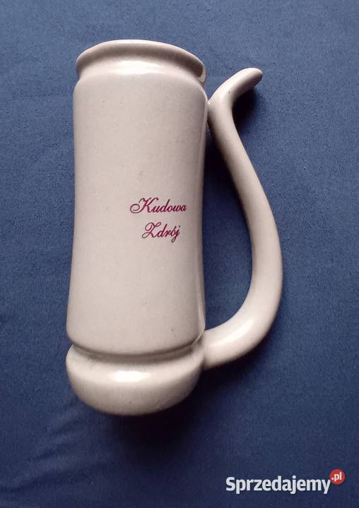 Ceramiczna pijałka uzdrowiskowa Kudowa Zdrój Koźminek sprzedam