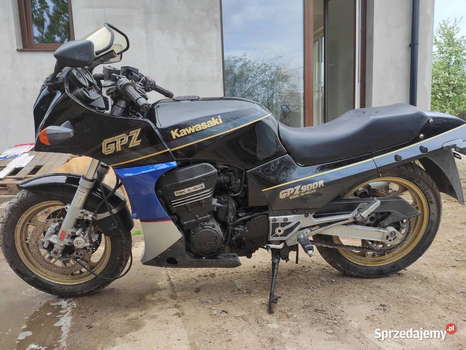 Kawasaki GPZ 900 R ninja Top Gun nieuszkodzony Kawasaki łódzkie Sieradz