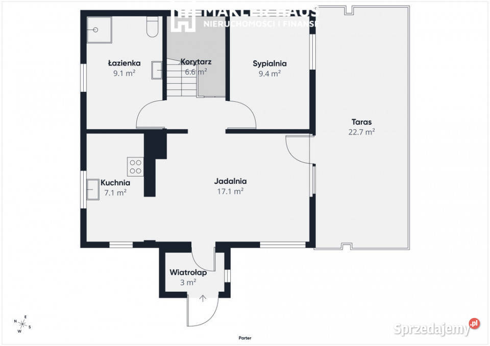 Okazja Dom 93 m na działce 1589 m Liczba pokoi 4 Wrotkowo