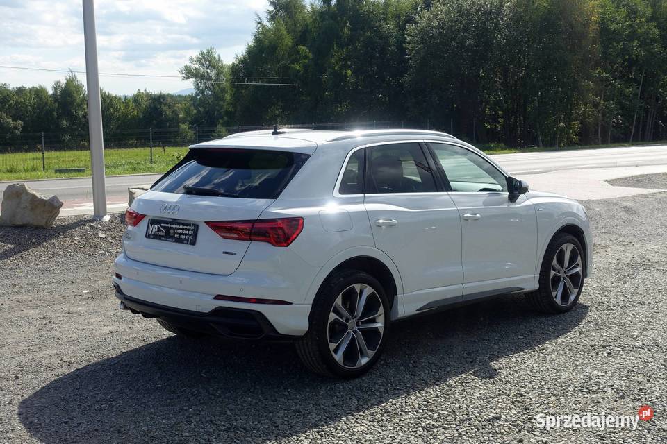 Audi Q3 20TFSI 230 Quattro 4x4 SLine Niski podgrzewane fotele Buczkowice