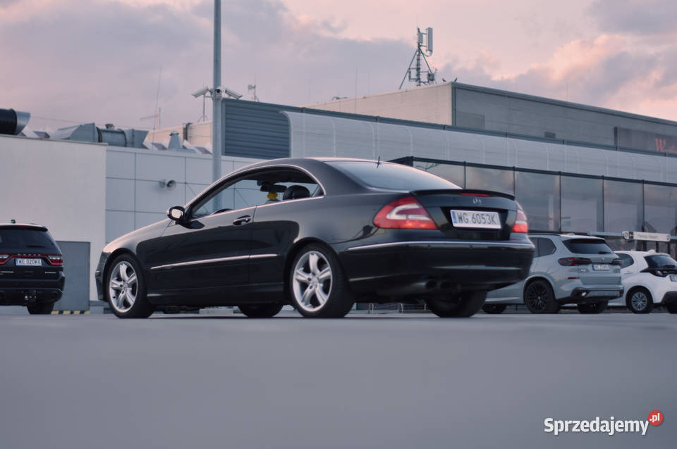 Mercedesa CLK w209 320 V6 Benzyna Automat Rok produkcji 2003 Garwolin sprzedam