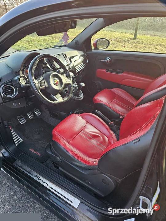 Abarth 500 14 Benzyna 145 2014r doinwestowany Poznań