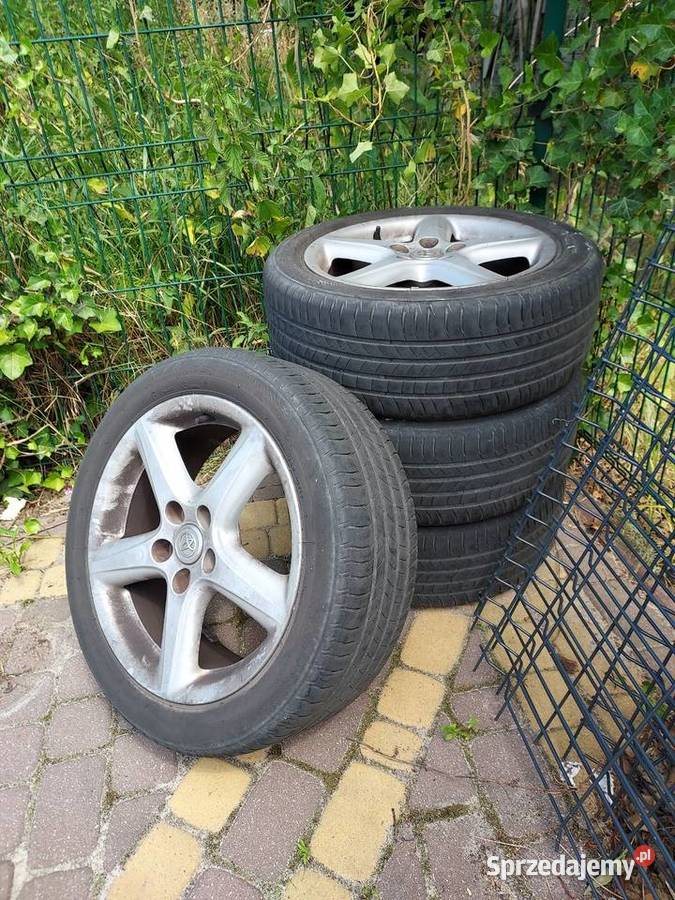 Alufelgi R17 z oponami letnimi Avensis T25 mazowieckie