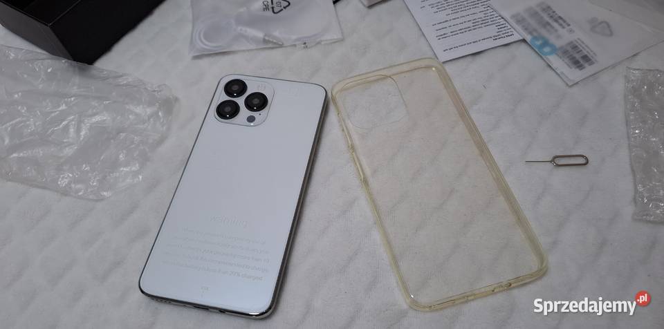 Smartfon i15 Pro biały Elektro Pozostałe śląskie Czeladź