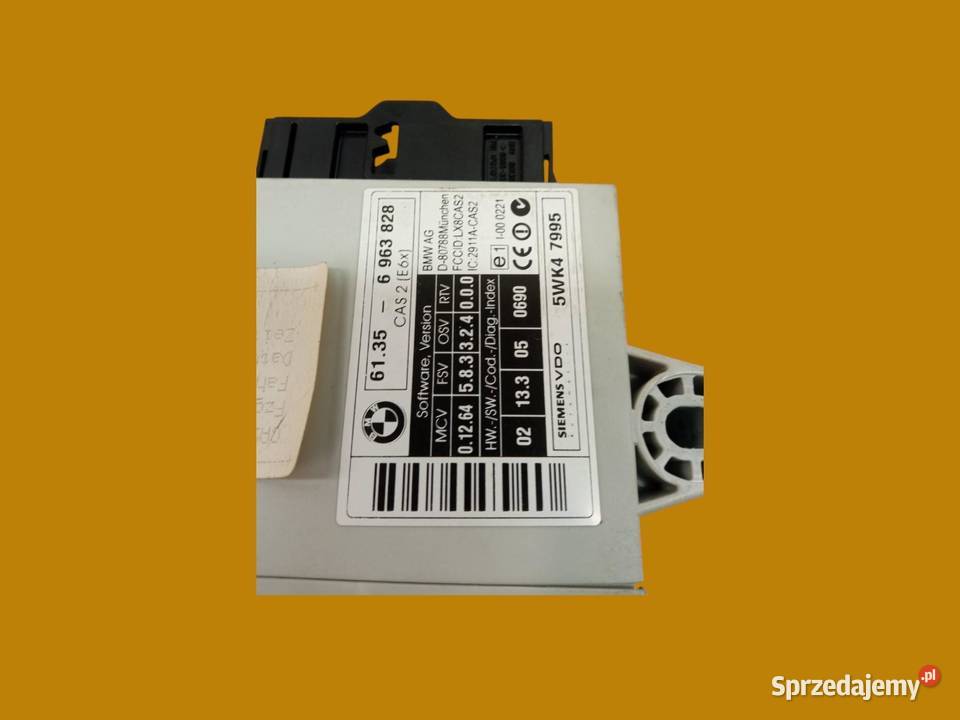 MODUŁ KPL 2 SZTUK 6963828 6957502 Bmw Seria 5 V