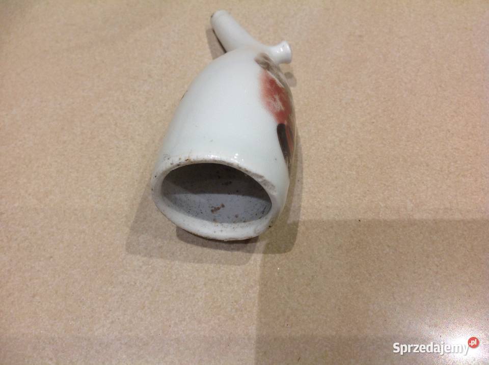 Porcelanowy Cybuch do Fajki Stary Sygnowany lubuskie Nowa Sól