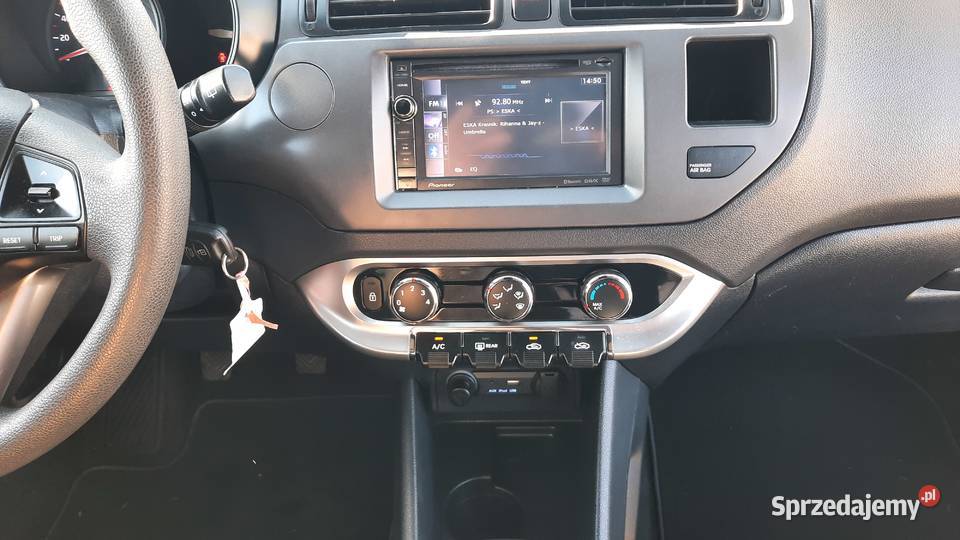 Kia Rio 12 16V Benzyna Klima Alu Navi Zadbany nieuszkodzony Kraśnik