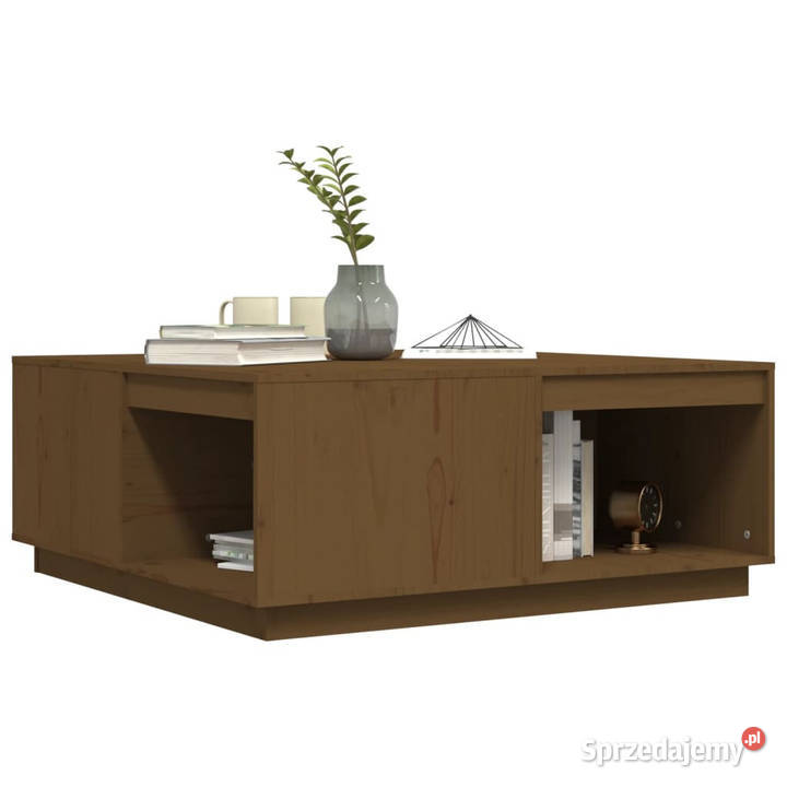 Stolik kawowy miodowy brąz 100x101x405 lite Stoły Warszawa