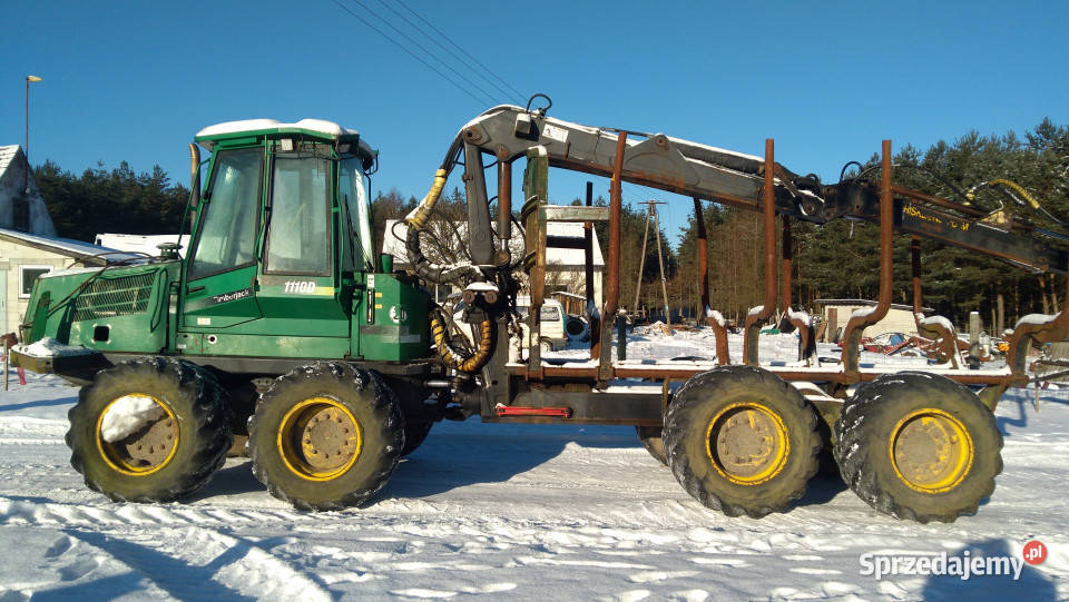 Forwarder TIMBERJACK 1110 D 8x8 zachodniopomorskie Biały Bór sprzedam