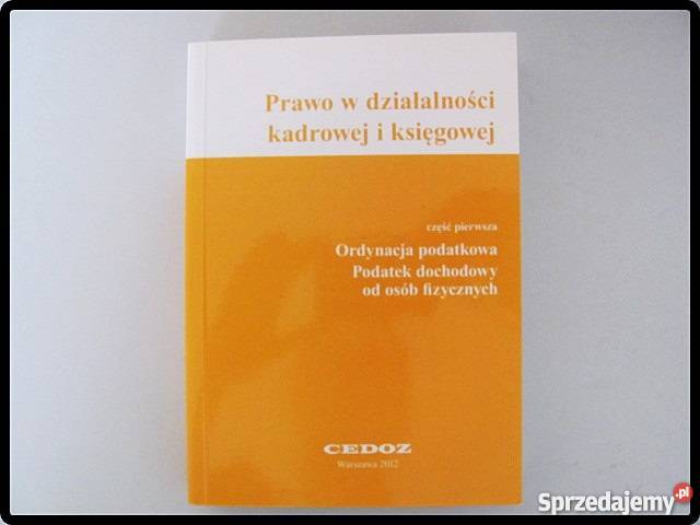 Prawo w działalności kadrowej i księgowej prawo i administracja Płock