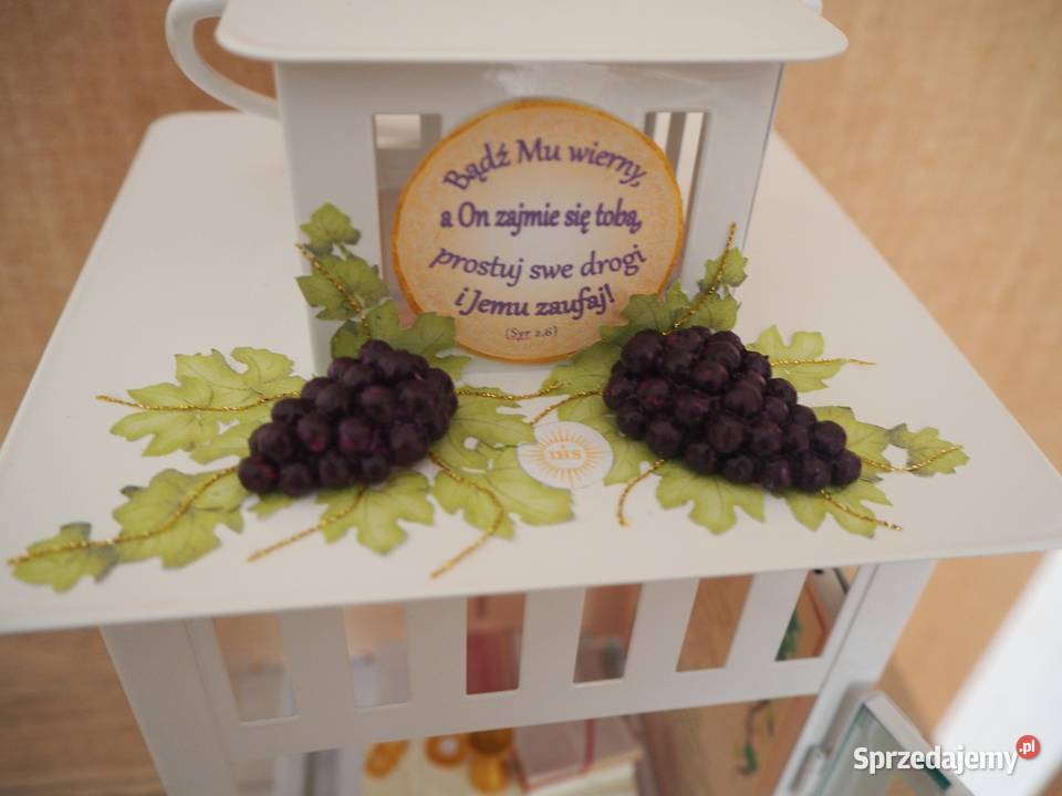 Lampion z wnętrzem kościoła wyjątkowy prezent Boże Narodzenie Żory