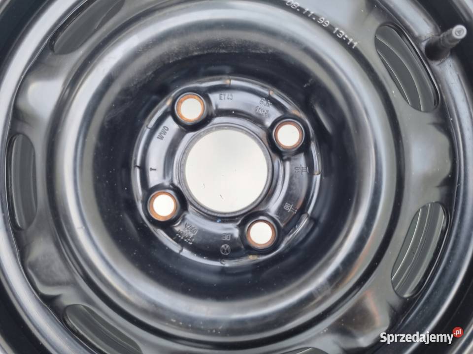 VW Polo III Lupo KOŁO ZAPASOWE Zapas felga 18555 Średnica 14" Janów