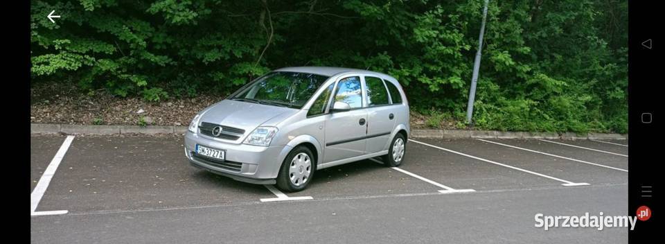 Opel Meriva 14 prywatne stan db dwa komplety kół 1364cm3 Mysłowice