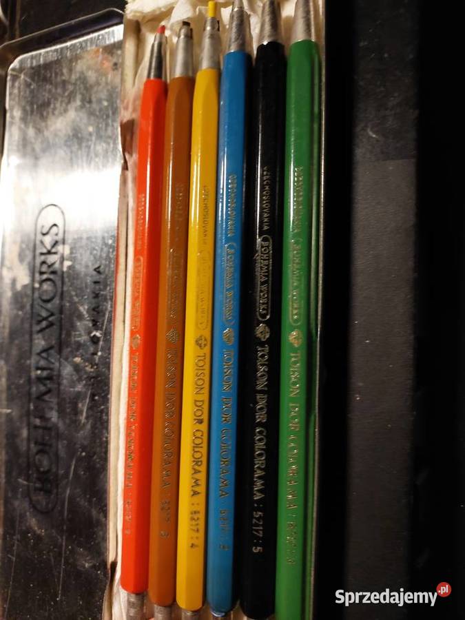 ohzestaw 6 kolorów kredek COLORAMA Bohemia Works Wrocław