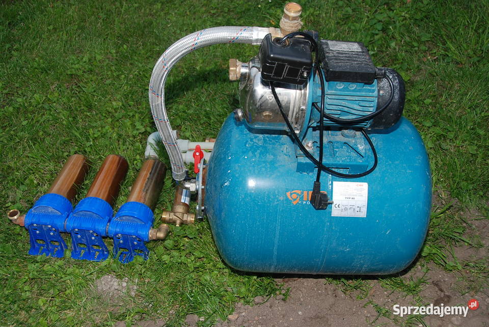Hydrofor 80L zestaw hydroforowy 230V Pompa do Nawadnianie warmińsko-mazurskie Stacze
